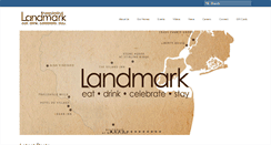Desktop Screenshot of landmarkhospitality.com